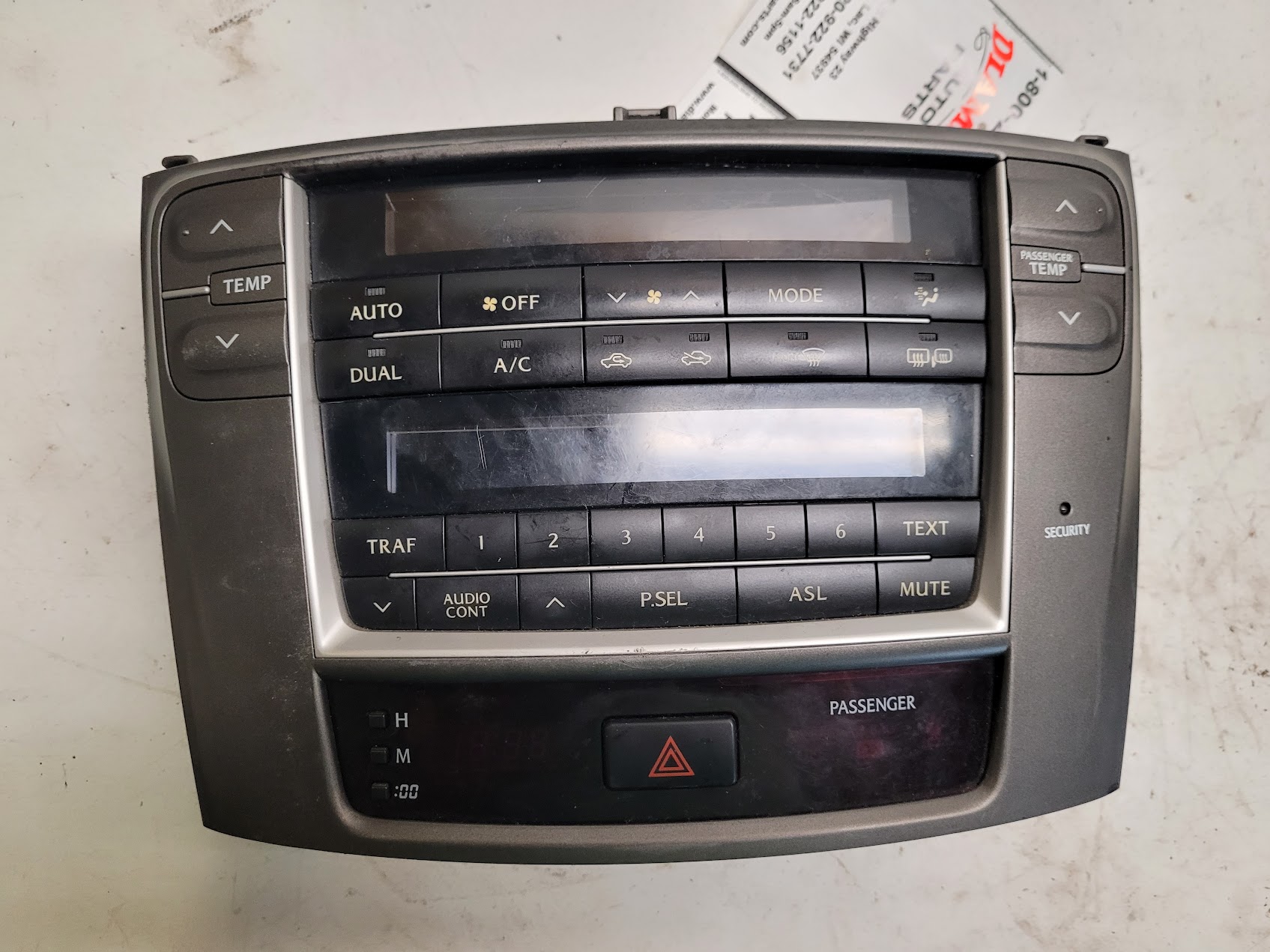 Temp Control for Lexus vehicles