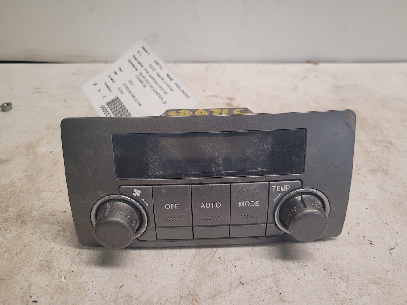 Temp Control for Toyota vehicles