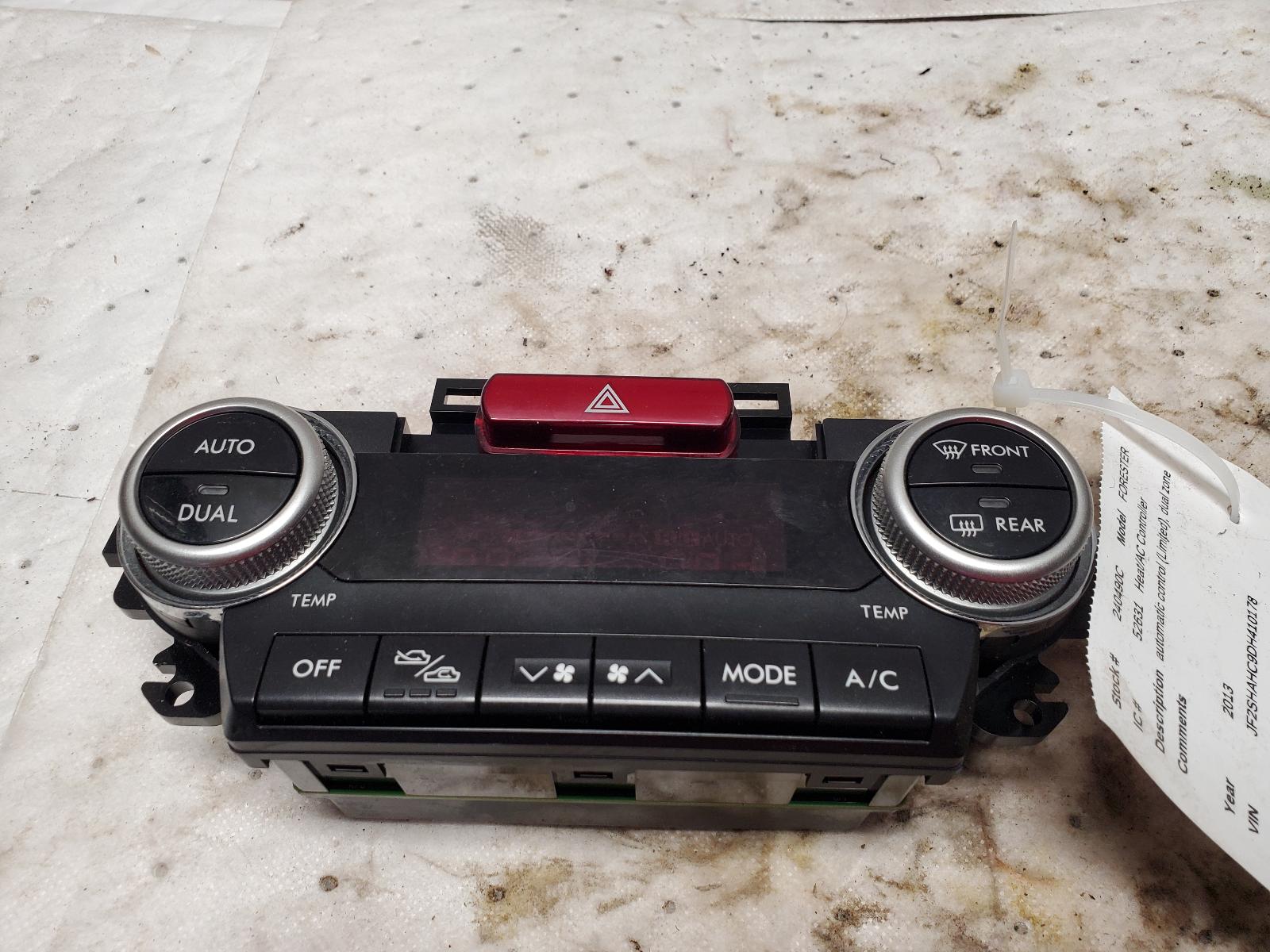 Temp Control for Subaru vehicles