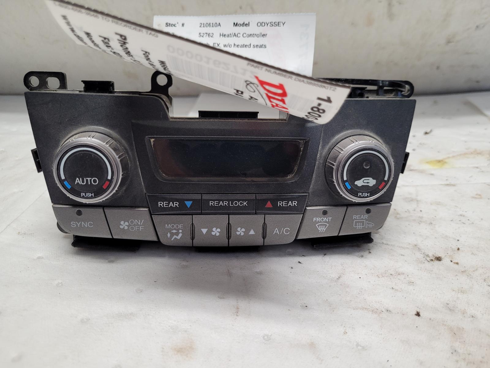 Temp Control for Honda vehicles