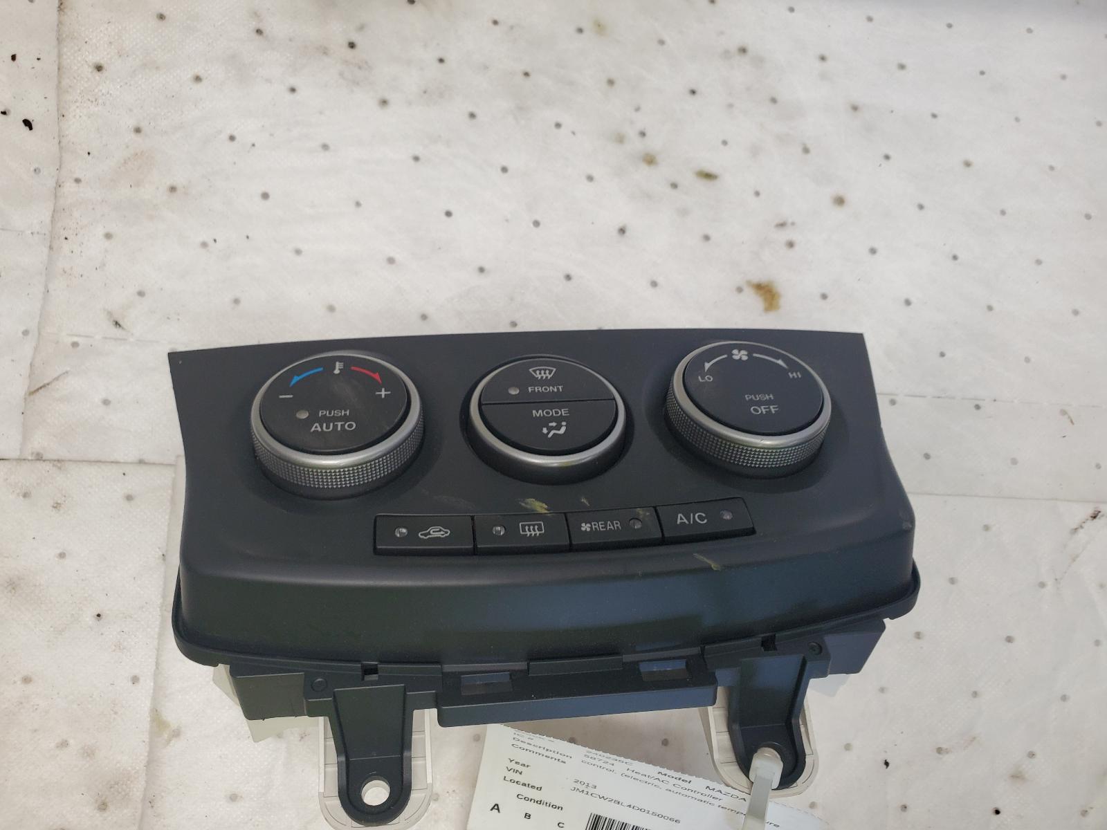 Temp Control for Mazda vehicles
