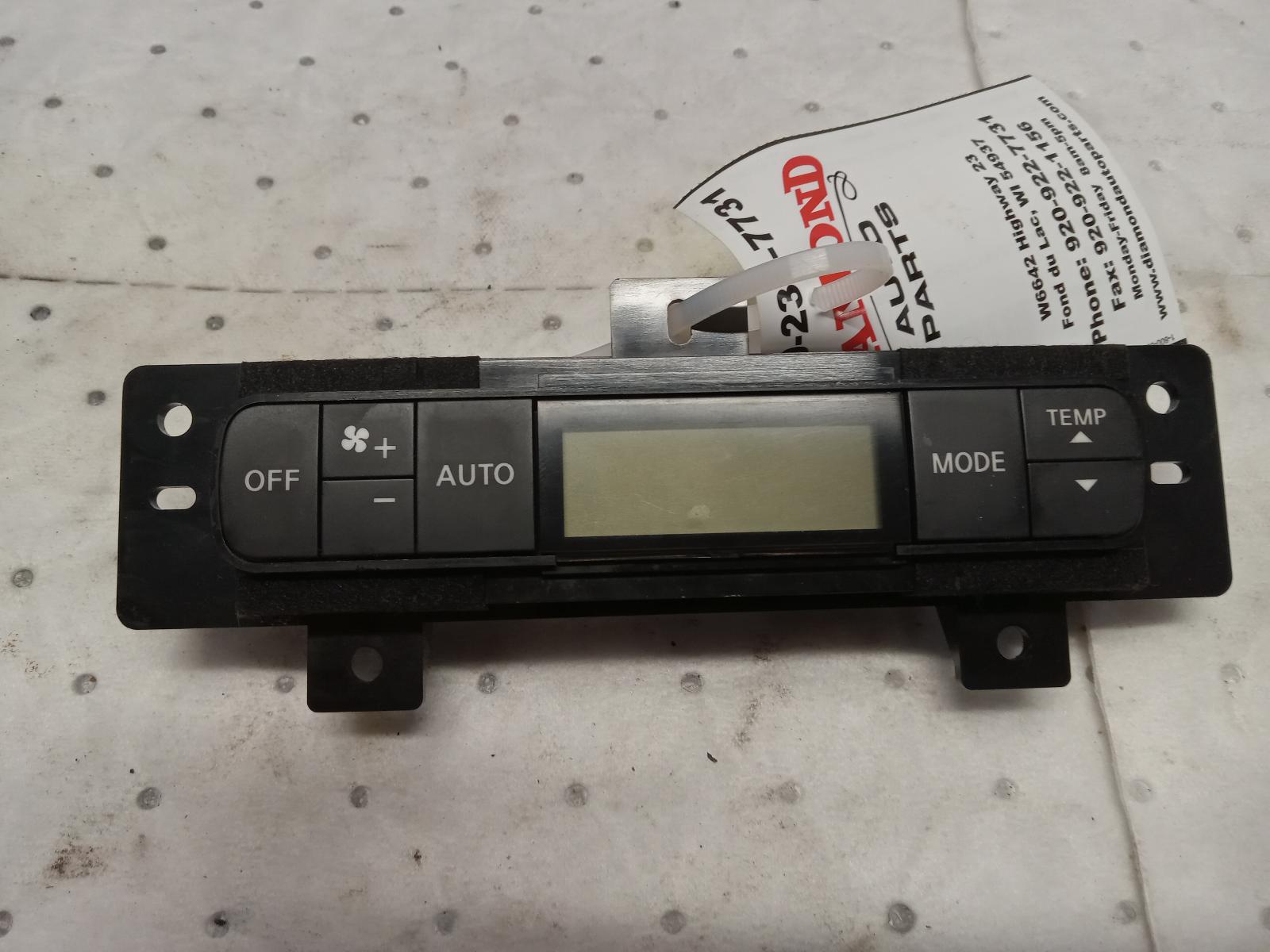 Temp Control for Infiniti vehicles