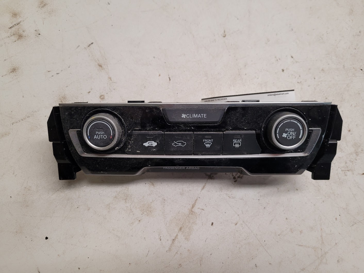 Temp Control for Honda vehicles