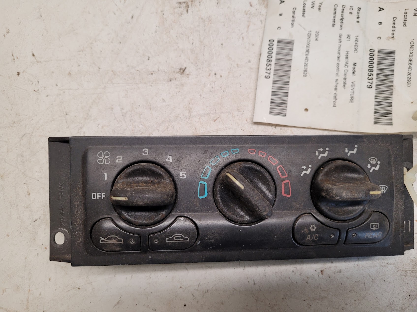 Temp Control for Chevrolet and Oldsmobile vehicles