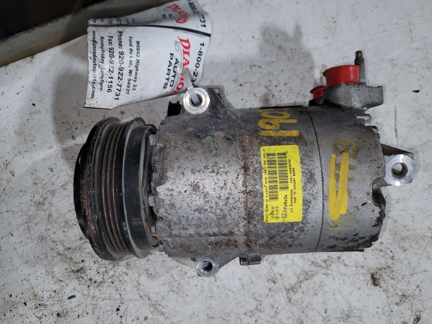 AC Compressor for Ford vehicles