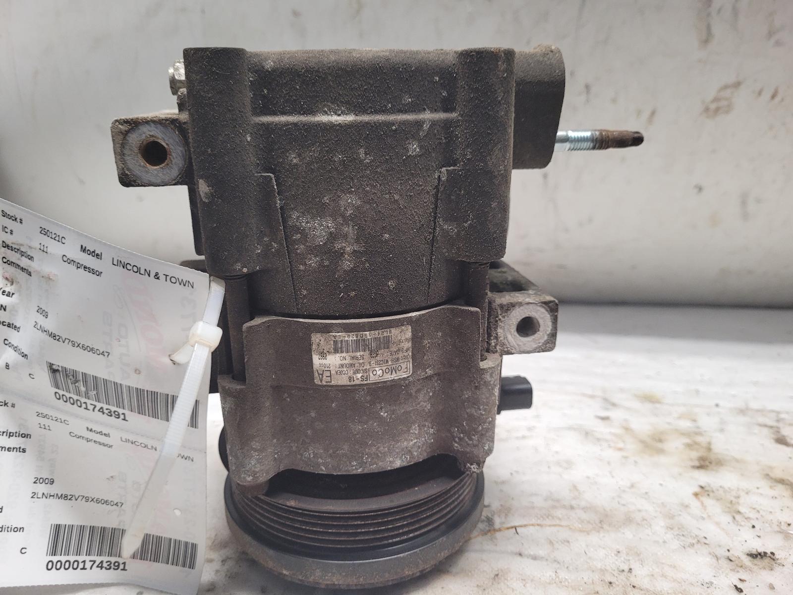 AC Compressor for Ford, Mercury and Lincoln vehicles