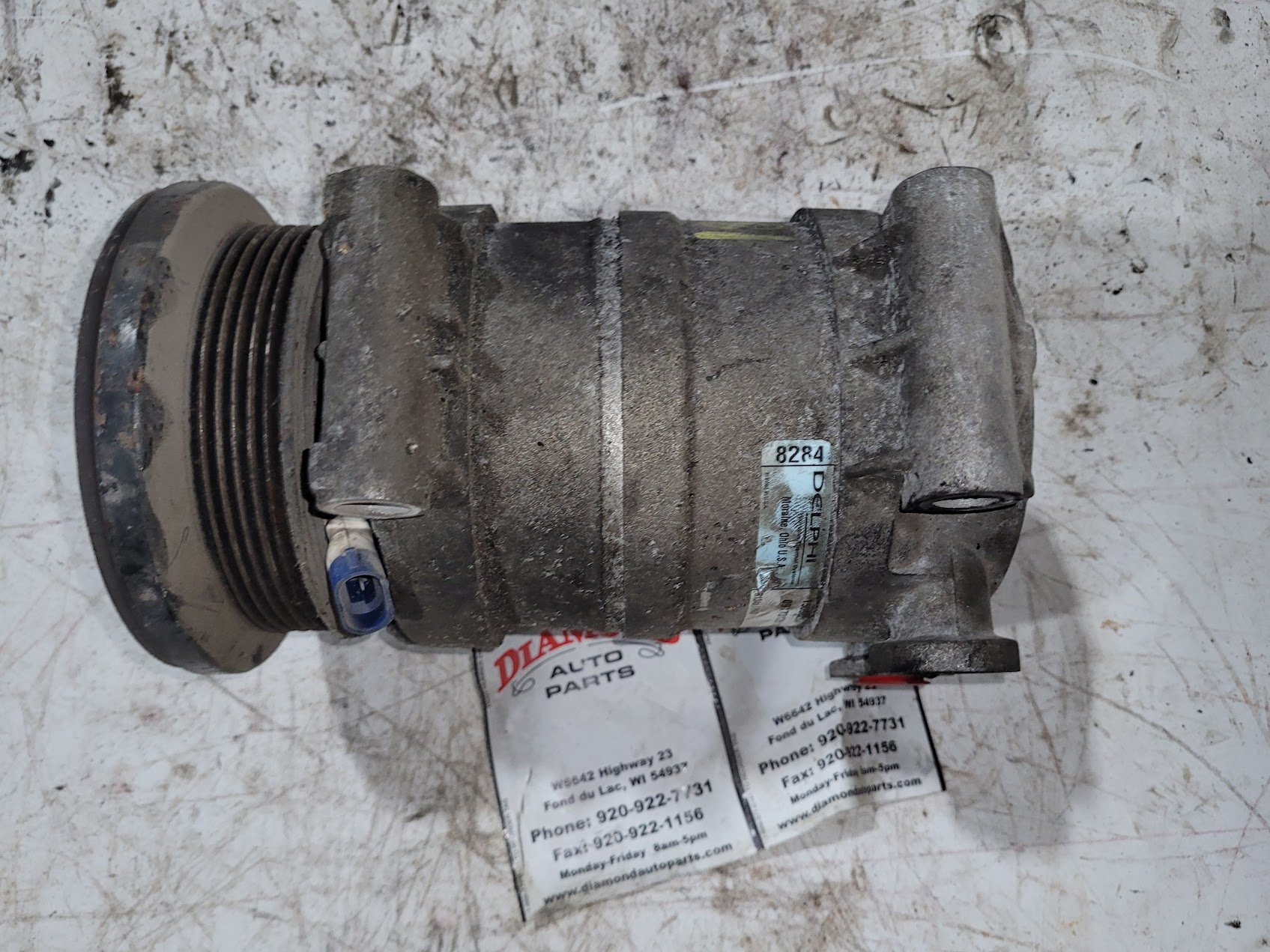 AC Compressor for Chevrolet, GMC, Oldsmobile and Isuzu vehicles
