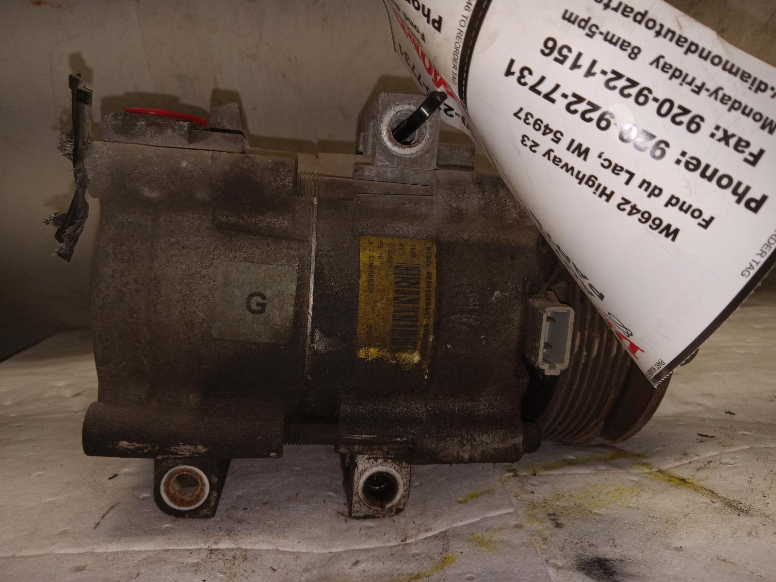 AC Compressor for Lincoln, Ford and Mercury vehicles