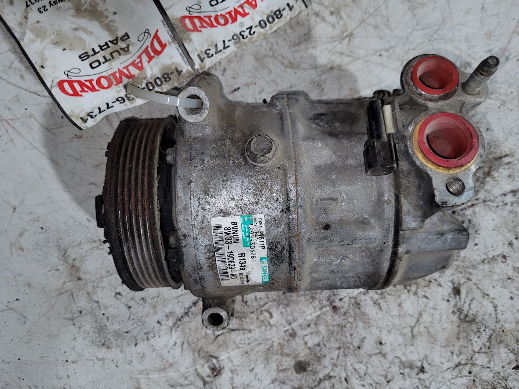 AC Compressor for Rover vehicles