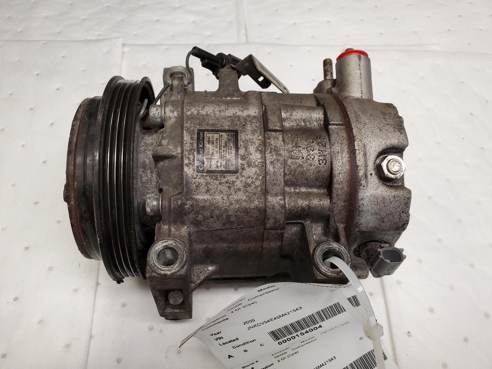 AC Compressor for Infiniti vehicles