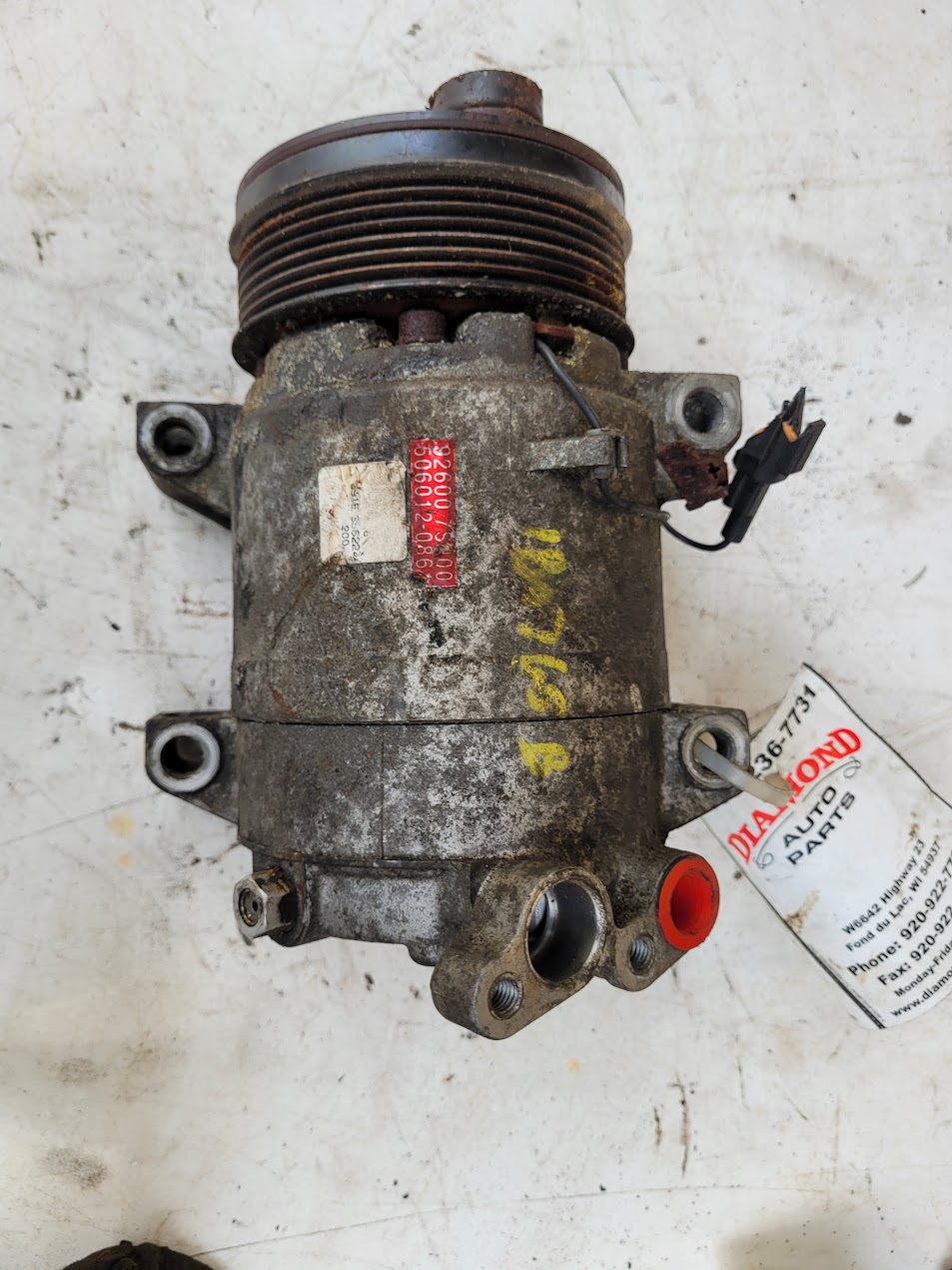 AC Compressor for Nissan and Infiniti vehicles