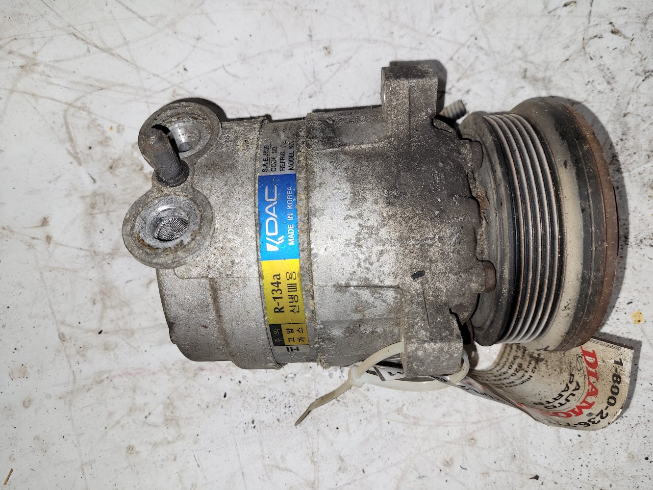 AC Compressor for Suzuki and Chevrolet vehicles