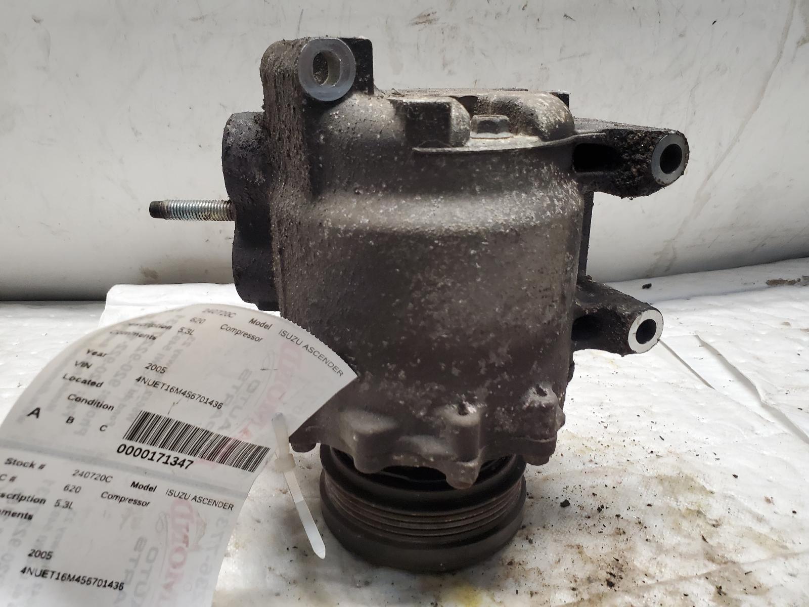 AC Compressor for GMC, Chevrolet, Buick, Isuzu and Saab vehicles