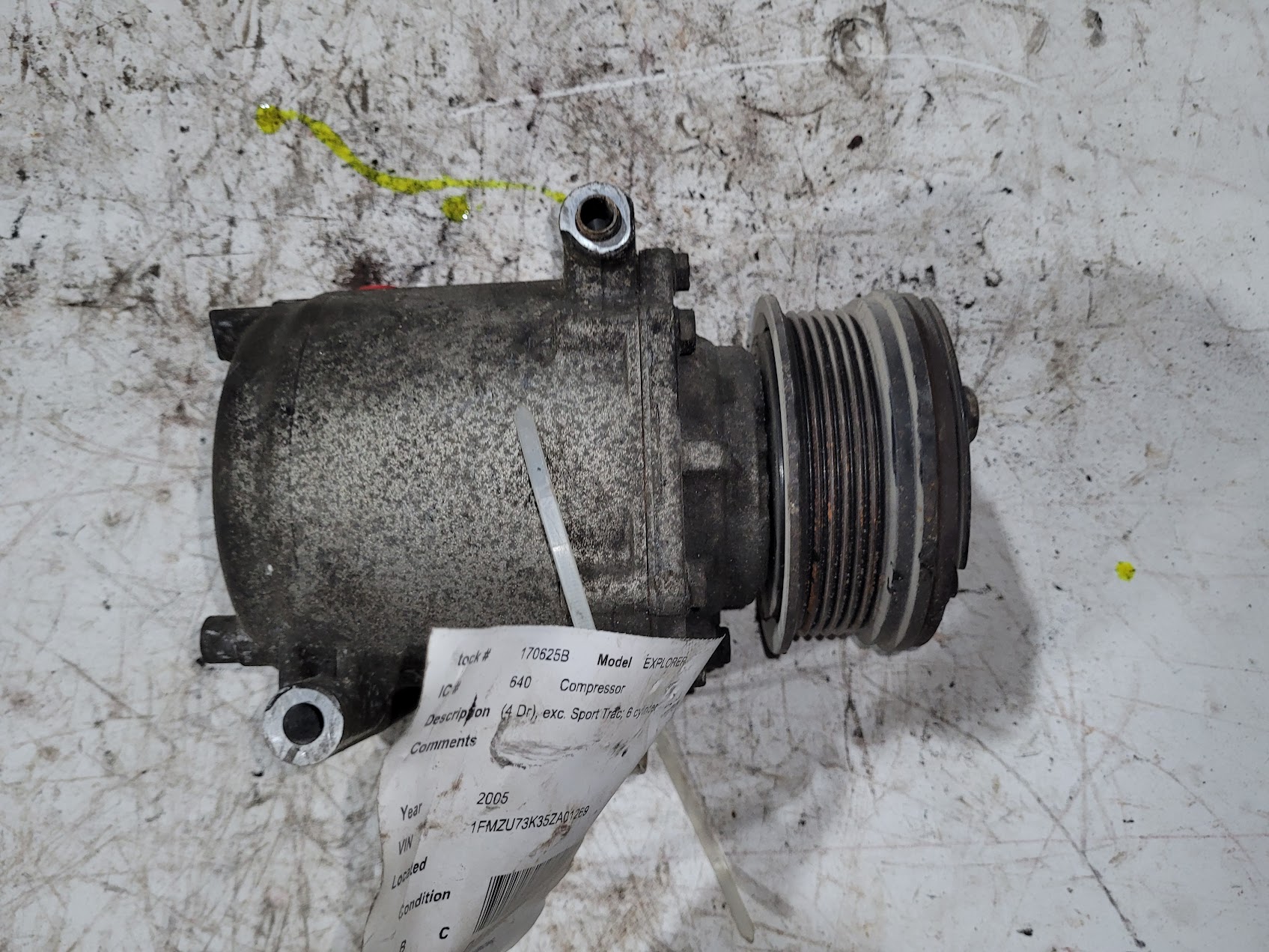AC Compressor for Ford and Mercury vehicles