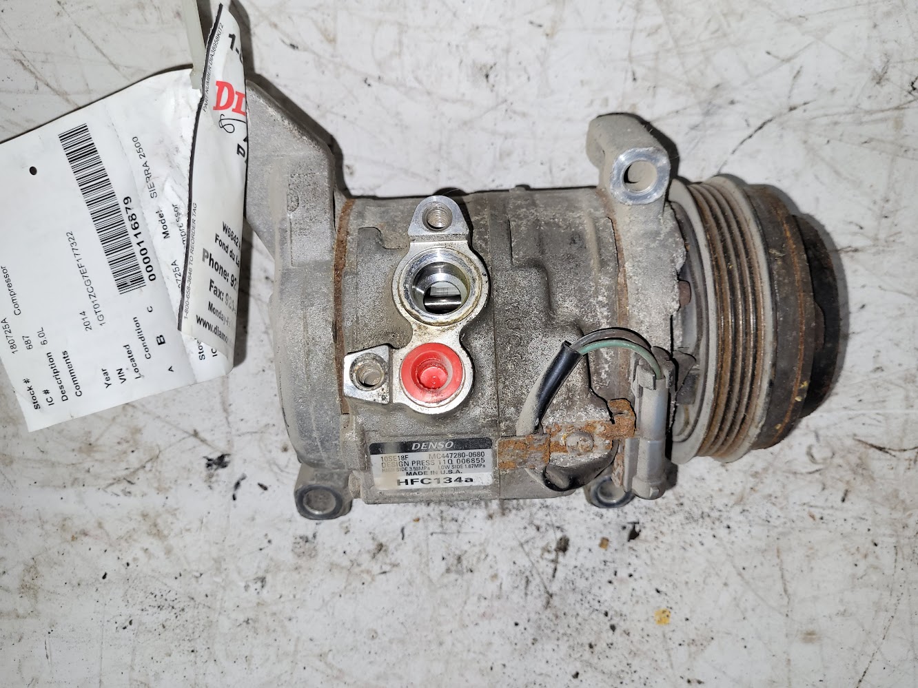 AC Compressor for Chevrolet, Cadillac, GMC and Hummer vehicles