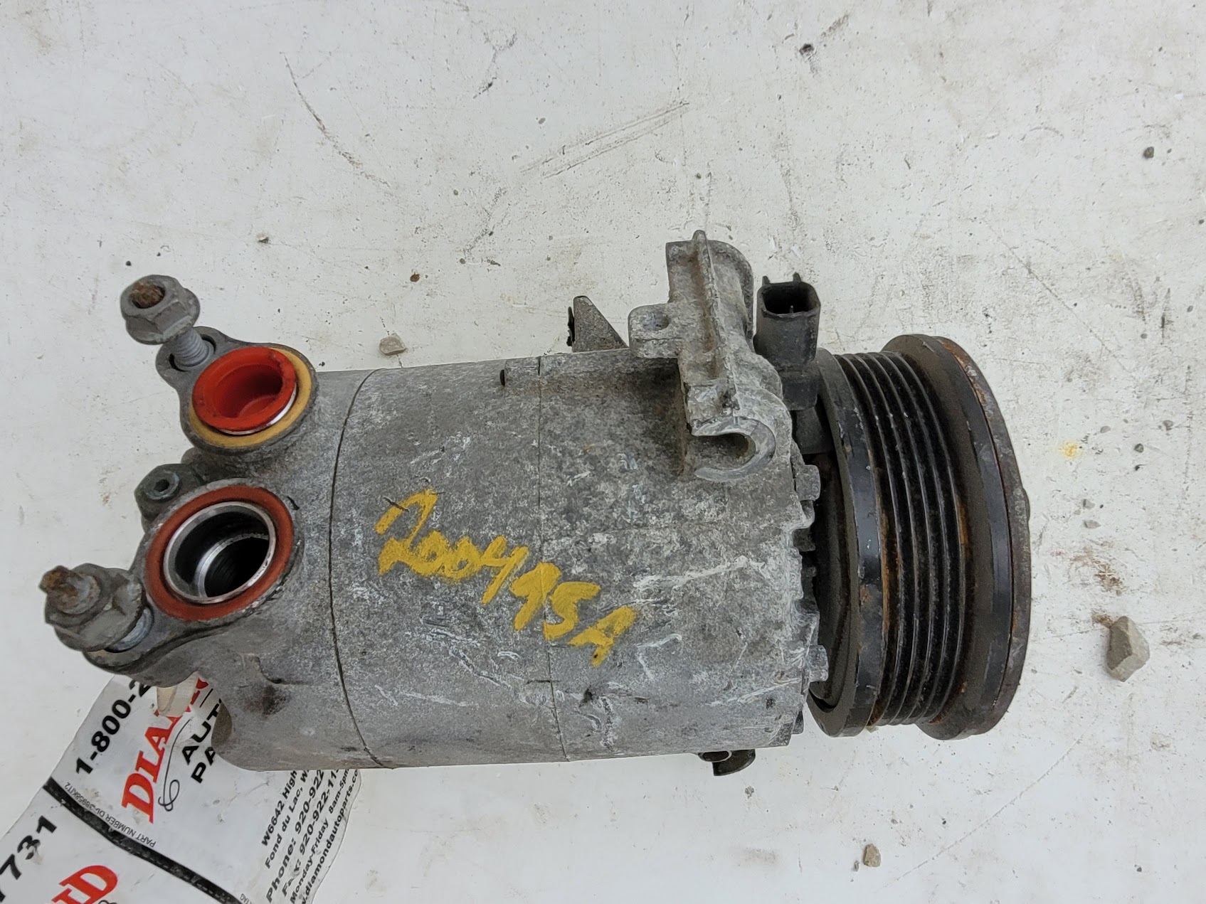 AC Compressor for Rover vehicles